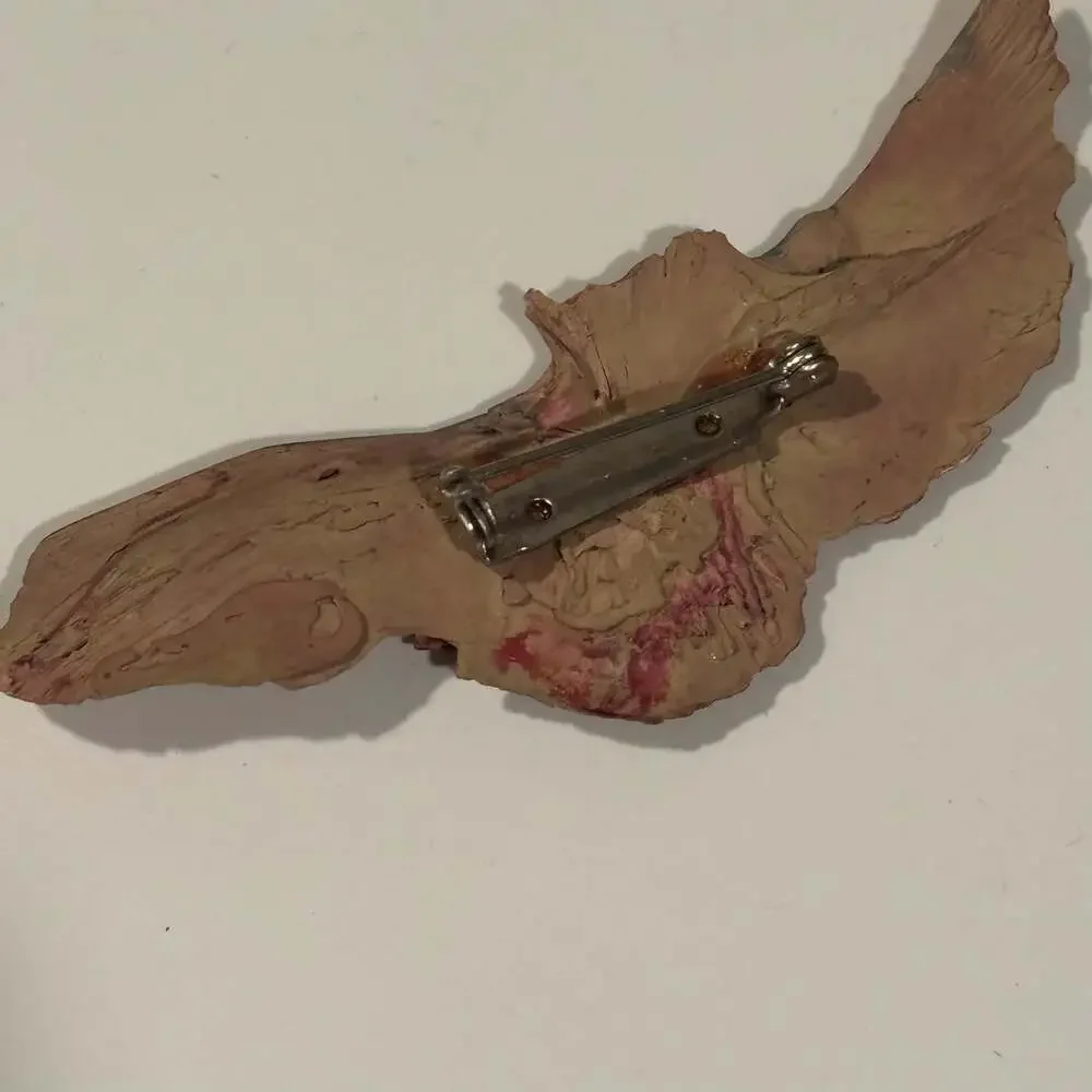Handmade Polymer Clay Abstract Swirled Sculpture Fragment